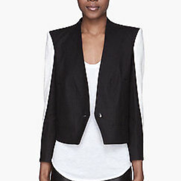 Helmut Lang Jackets & Blazers - Helmut Lang black and white blazer jacket Helmut Lang Jackets & Blazers - Helmut Lang black and white blazer jacket